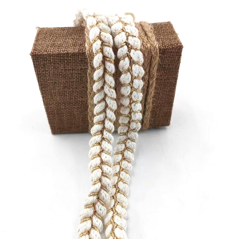 Linhas de algodão de algodão de algodão de algodão de algodão branco