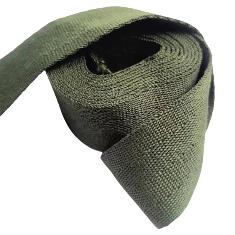 Tamanho Personalizavel Eco-friendly Pure Polyester Herringbone Webbing para resistência ao desgaste