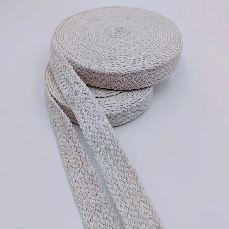 2024 Design Cotton Webbing Acessórios de sapatos para cores personalizadas Materiais feitos à mão