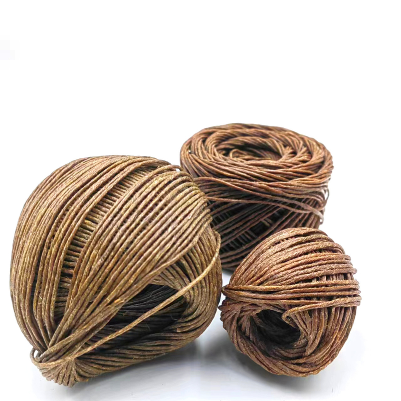 Artesanato DIY ecológico Sustentável 2mm corda de juta com 100% de cânhamo e cera de abelha