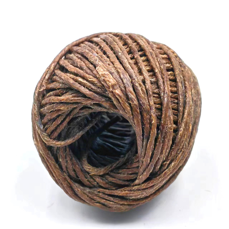 Artesanato DIY ecológico Sustentável 2mm corda de juta com 100% de cânhamo e cera de abelha