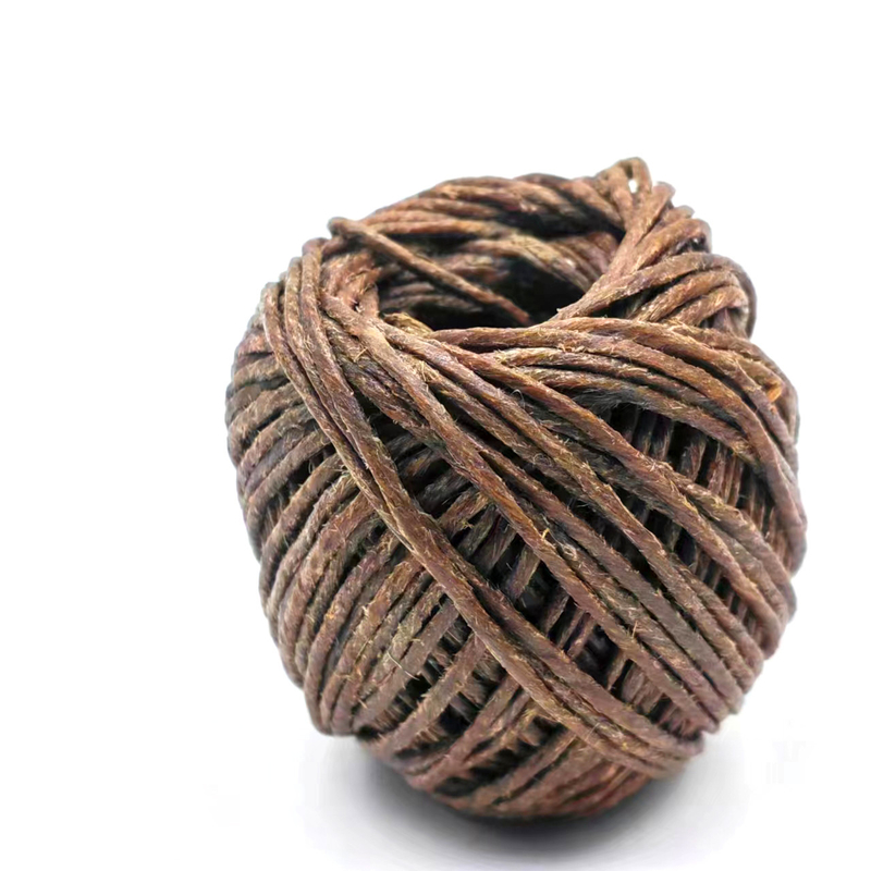 Artesanato DIY ecológico Sustentável 2mm corda de juta com 100% de cânhamo e cera de abelha