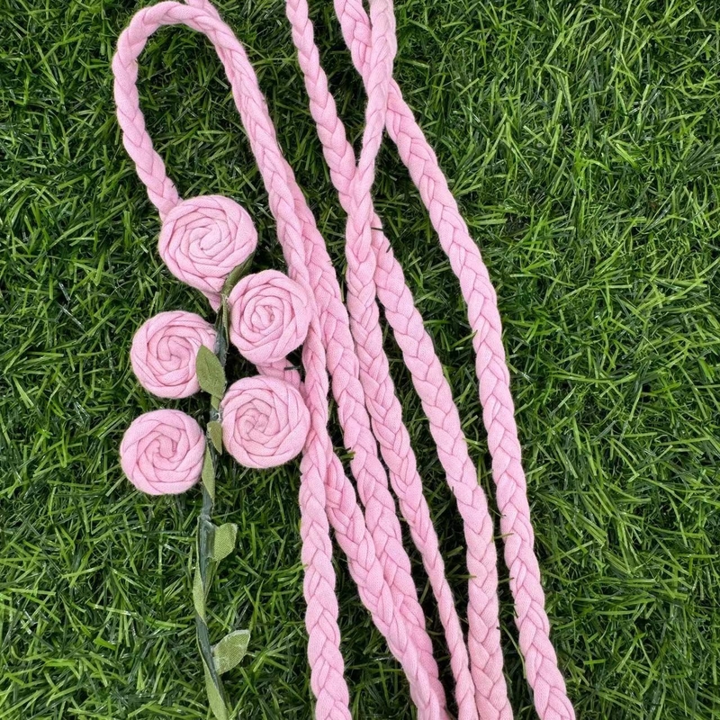 Calçados e chapéus de algodão coloridos de três fios Acessórios para necessidades de tamanho personalizados