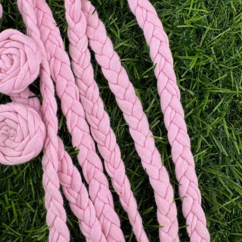 Calçados e chapéus de algodão coloridos de três fios Acessórios para necessidades de tamanho personalizados