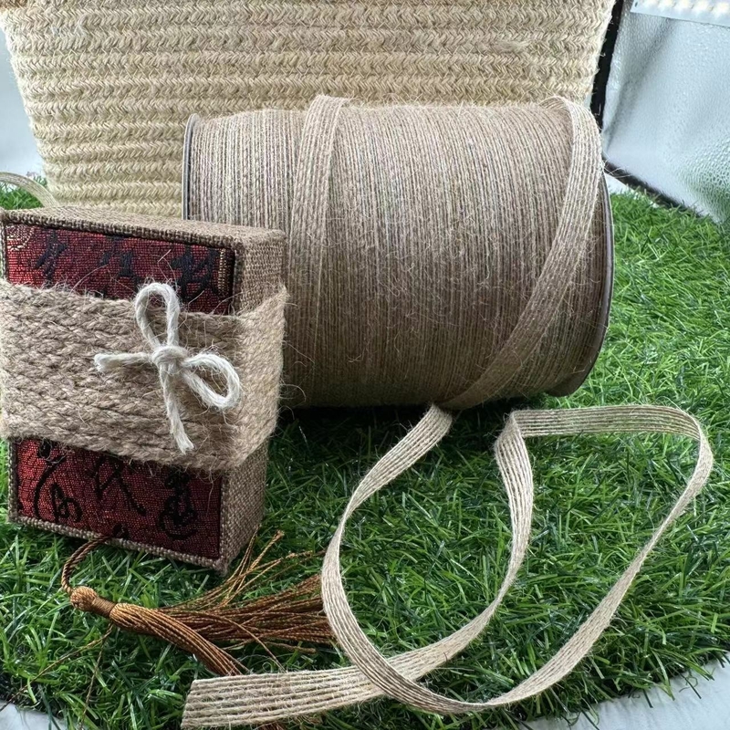 Cordões para linha de pesca de proteção ecológica e cinto de cânhamo feito à mão da Direct