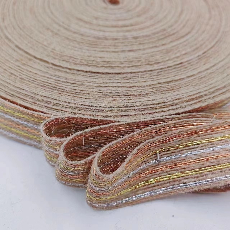 Cintas de linha de pesca de cores douradas de proteção ambiental