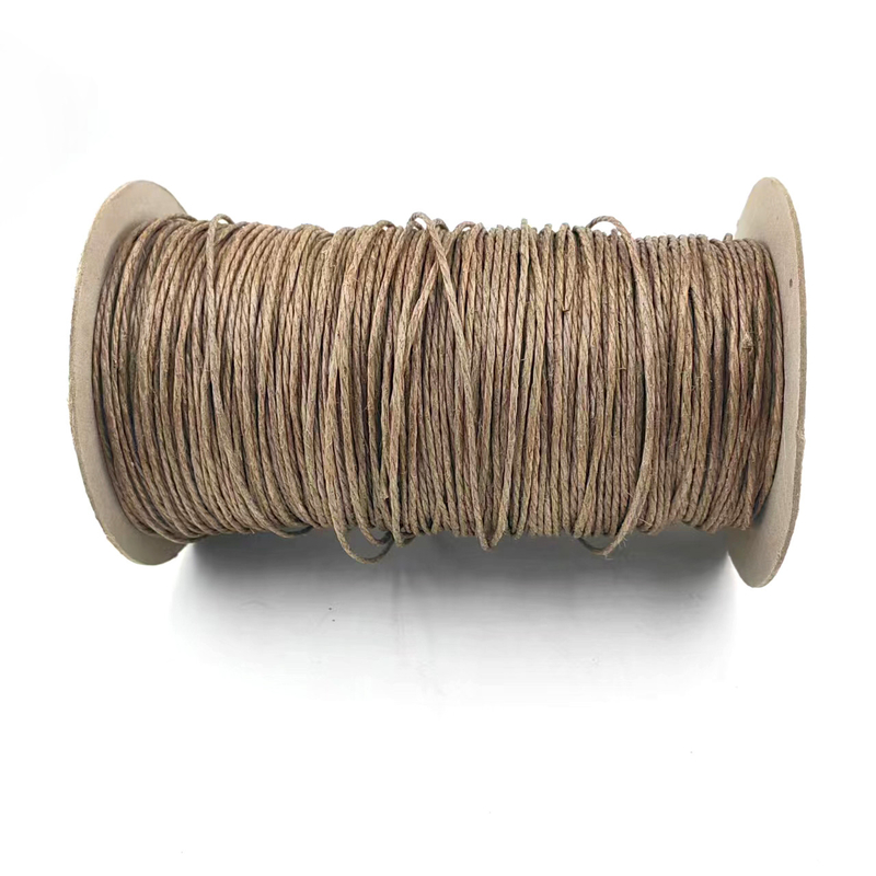Eco-friendly Twine durável de Jute 2mm Corda de Jute Corda de cânhamo natural para cordas de decoração doméstica