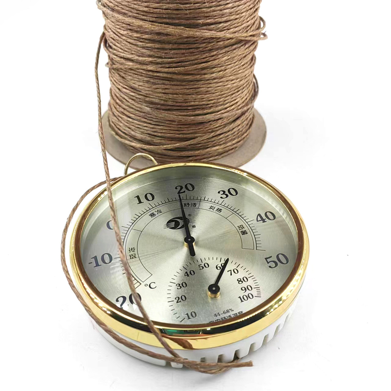 Eco-friendly Twine durável de Jute 2mm Corda de Jute Corda de cânhamo natural para cordas de decoração doméstica
