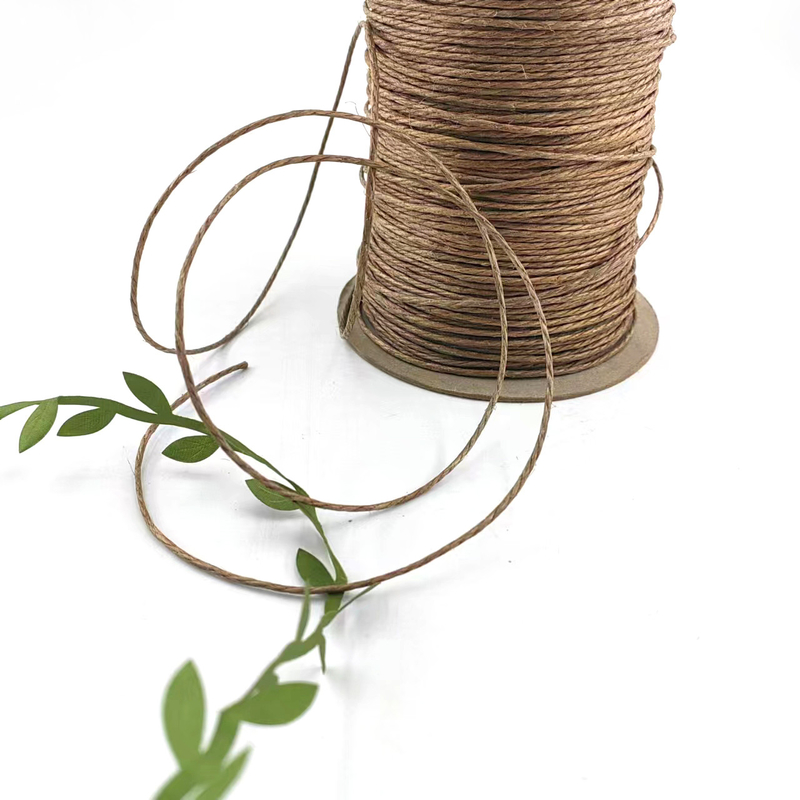 Eco-friendly Twine durável de Jute 2mm Corda de Jute Corda de cânhamo natural para cordas de decoração doméstica