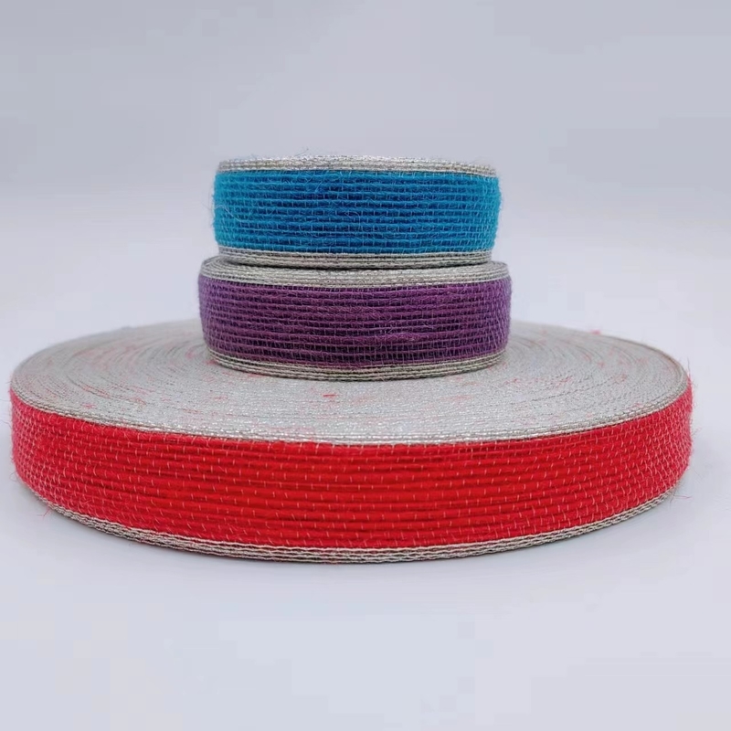 Linha de pesca de Phnom Penh de ouro Caixa de presente de cor de juta Faixa de fita decorativa
