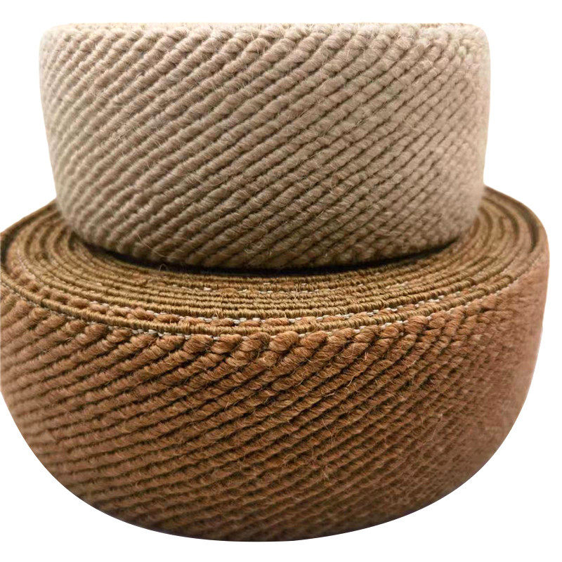 Tecido de jute e tecidos de jute e tecidos elásticos para vestuário e decorações de Natal
