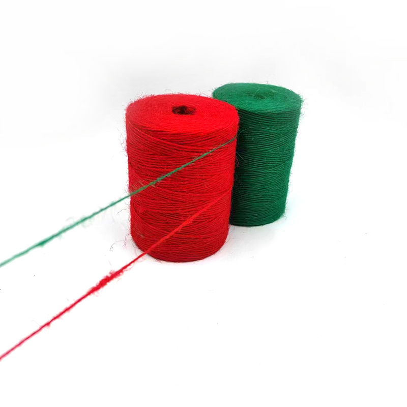 1 mm de Jute Twine Roll durável de corda de Jute para cartão de embalagem de presente