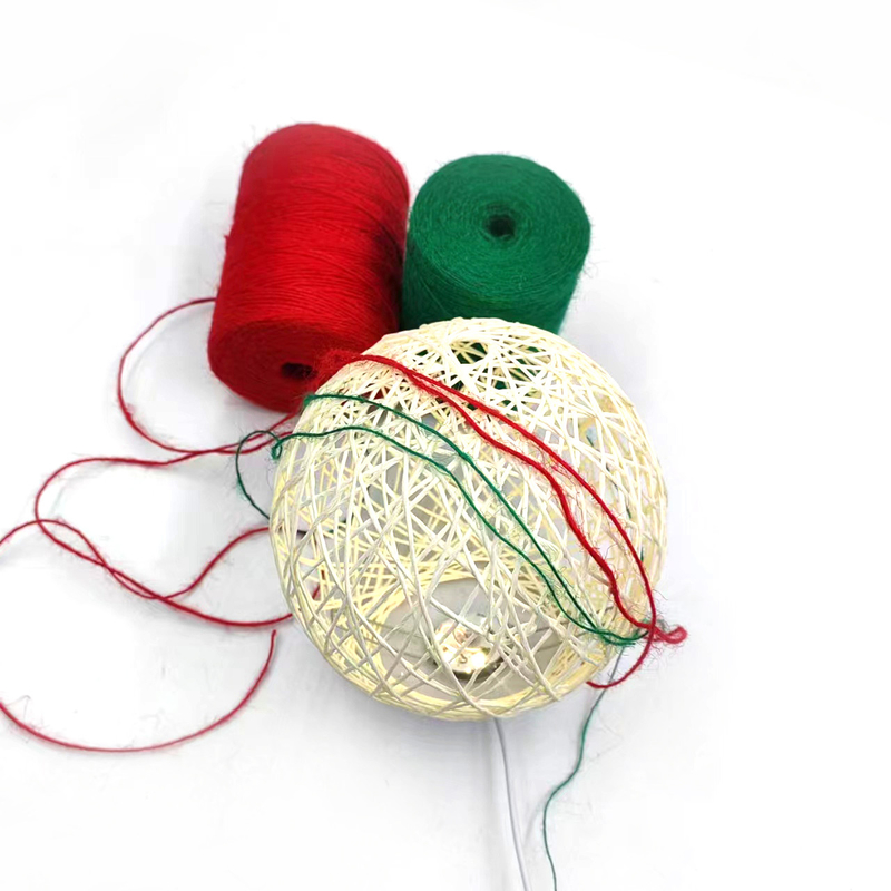 1 mm de Jute Twine Roll durável de corda de Jute para cartão de embalagem de presente