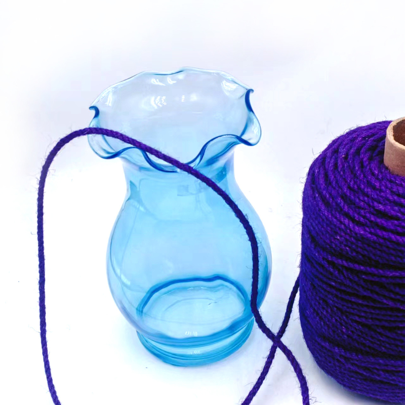 4.5mm Roda de corda de Jute de artesanato rola de corda de cânhamo de jute torcida para embrulho de presentes