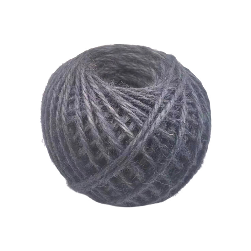 Fios de Jute de cor Bola de cordas trançadas Classic Combed Mercerized Silk Jute cordas para sapatos