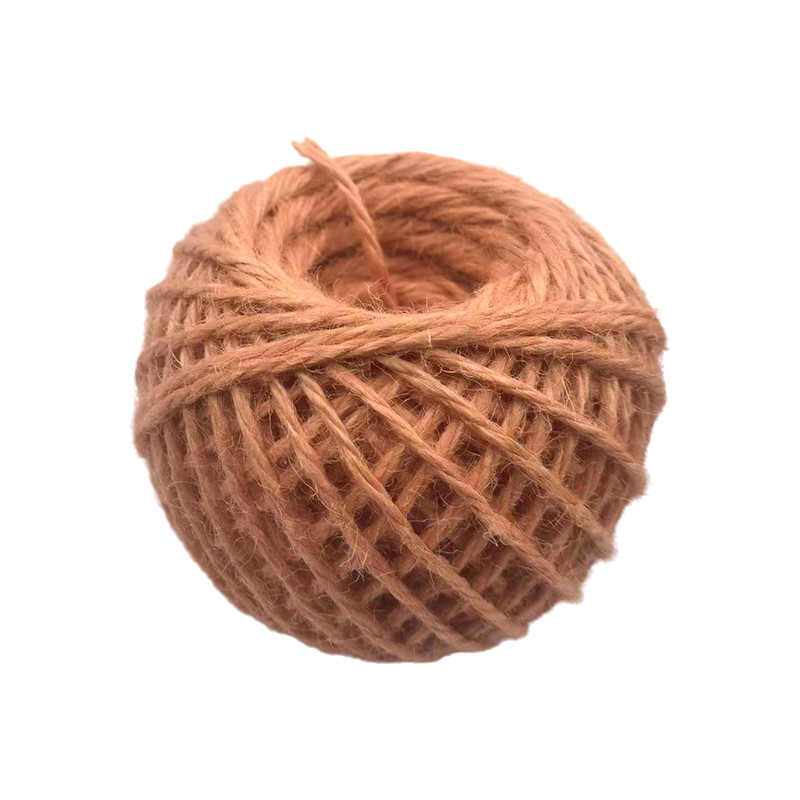 Fios de Jute de cor Bola de cordas trançadas Classic Combed Mercerized Silk Jute cordas para sapatos