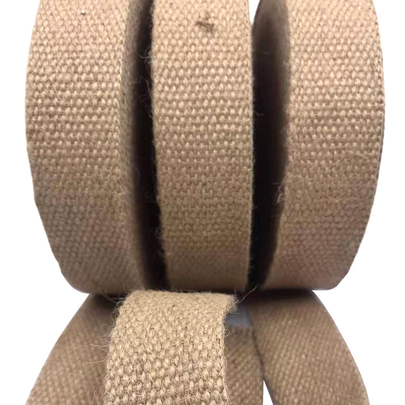 4 Cm Tamanho personalizado 1,5 mm espessura Jute puro Teia para fabricação de vestuário