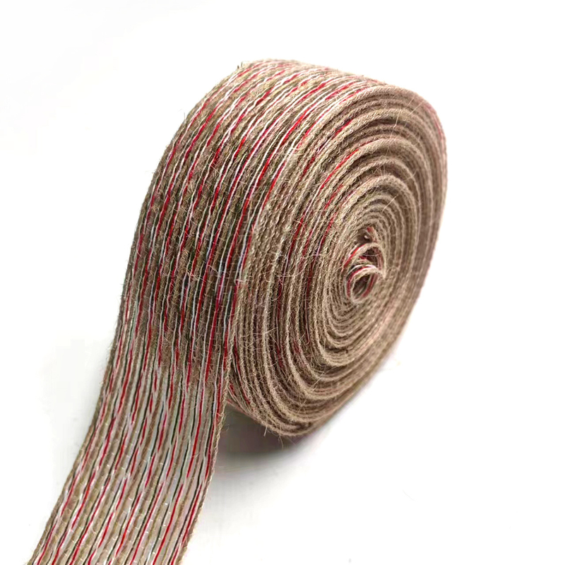 Webbing Diy Arco Decorativo de Natal Linha de pesca feita à mão Embalagem Linha de peixe de cânhamo Faixa