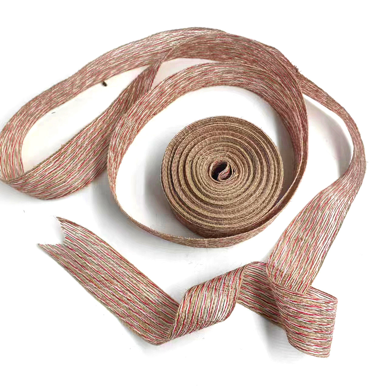 Webbing Diy Arco Decorativo de Natal Linha de pesca feita à mão Embalagem Linha de peixe de cânhamo Faixa