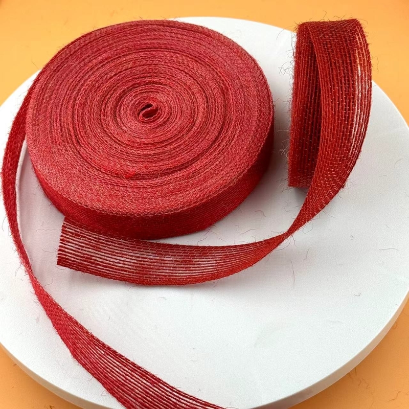 Faixa de pesca de juta para decoração de casa de Natal Decore sua casa