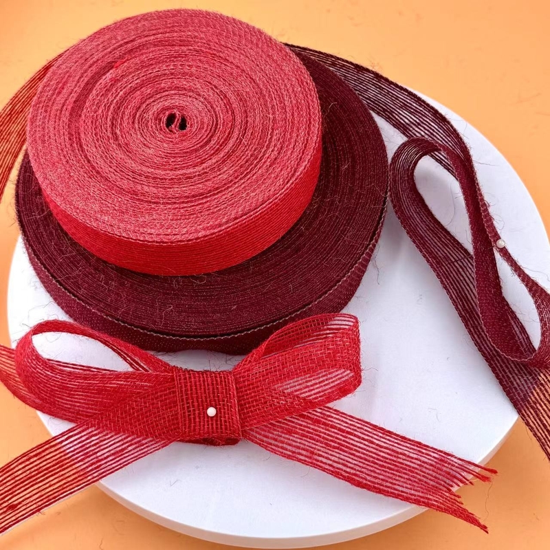 Faixa de pesca de juta para decoração de casa de Natal Decore sua casa