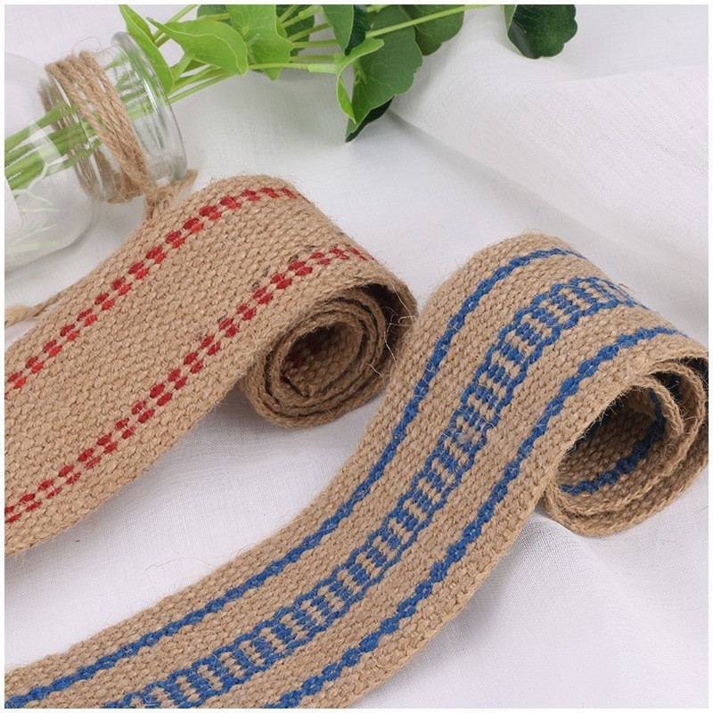 Acessórios de cordas e cordas de tamanho personalizado feitos de juta natural pelos fabricantes
