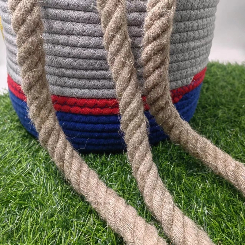 Corda de Jute Corda decorativa e vendida diretamente pelos fabricantes para aplicações em sacos 2