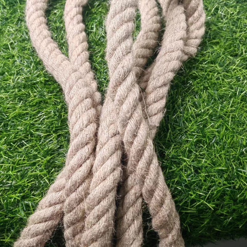Corda de Jute Corda decorativa e vendida diretamente pelos fabricantes para aplicações em sacos 2