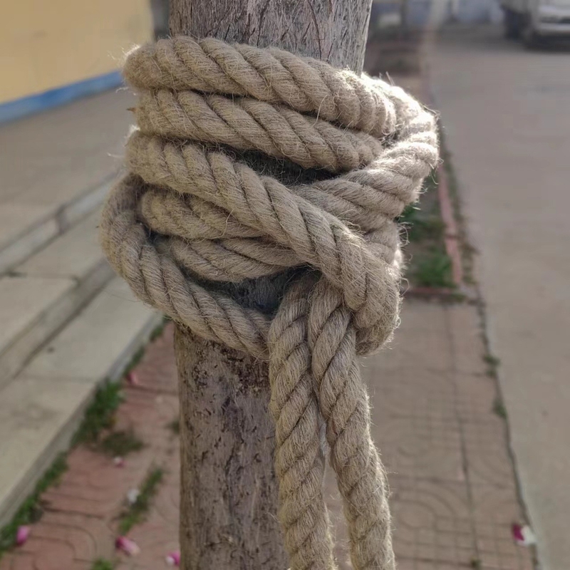 Corda de Jute Corda decorativa e vendida diretamente pelos fabricantes para aplicações em sacos 2