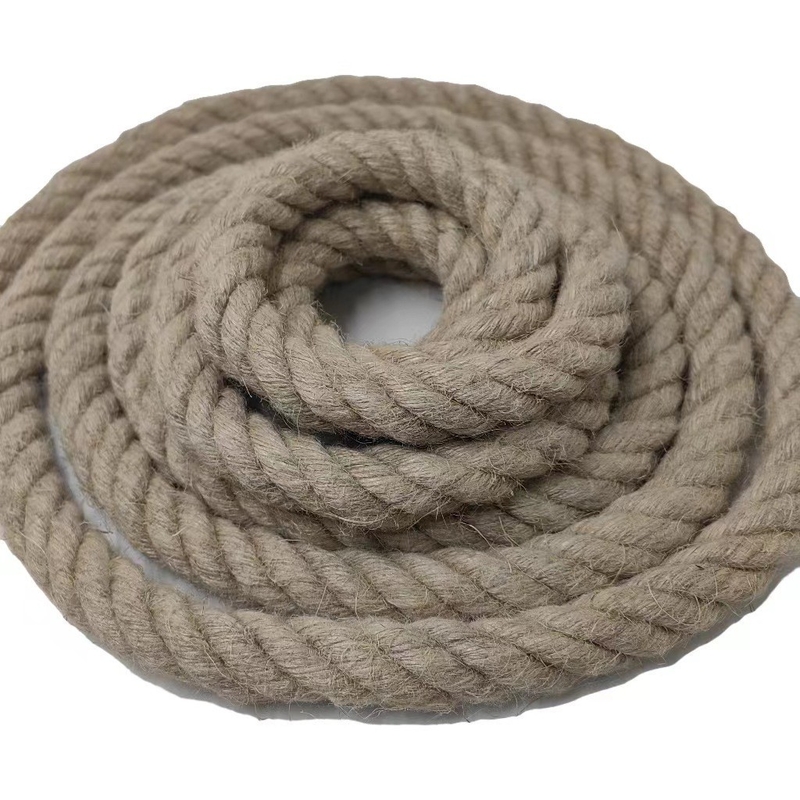 Corda de Jute Corda decorativa e vendida diretamente pelos fabricantes para aplicações em sacos 2