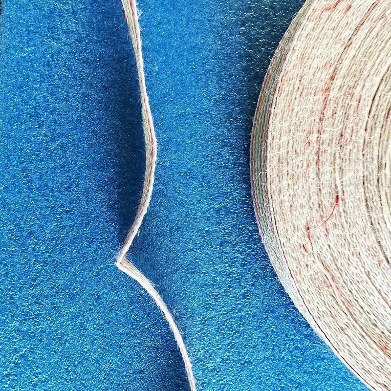 Largura de fita de cânhamo de sete cores Largura personalizada para personalização e multiuso