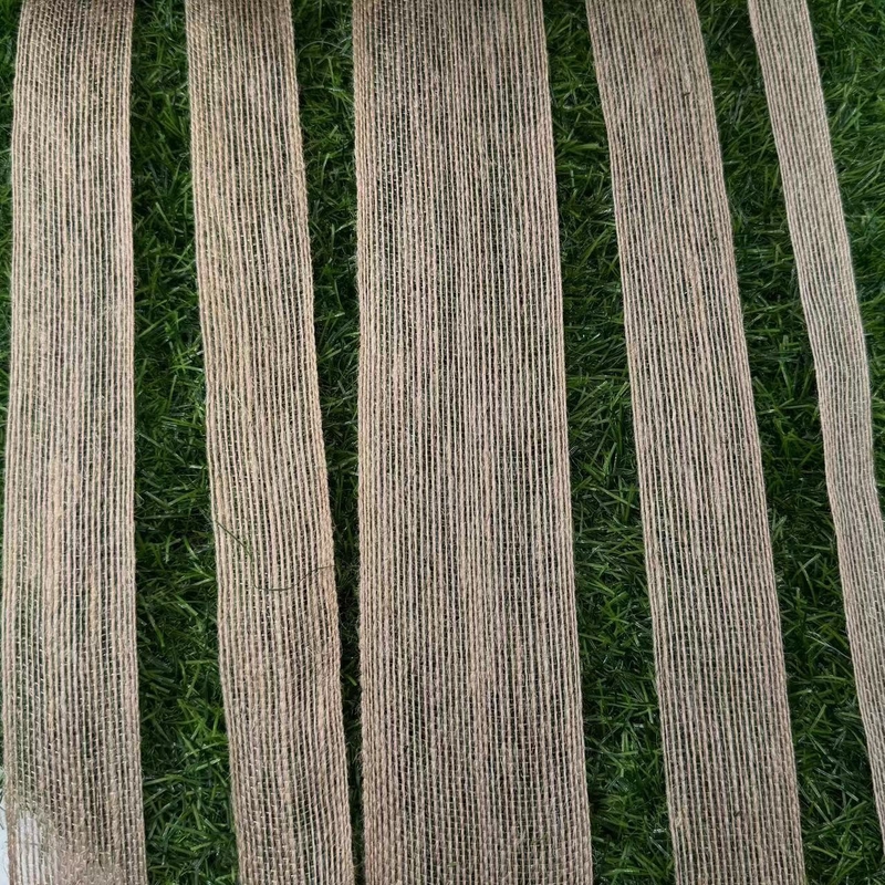 Linha de pesca de juta Faixa tecida para roupas Sapatos Chapéus Acessórios Cores personalizadas