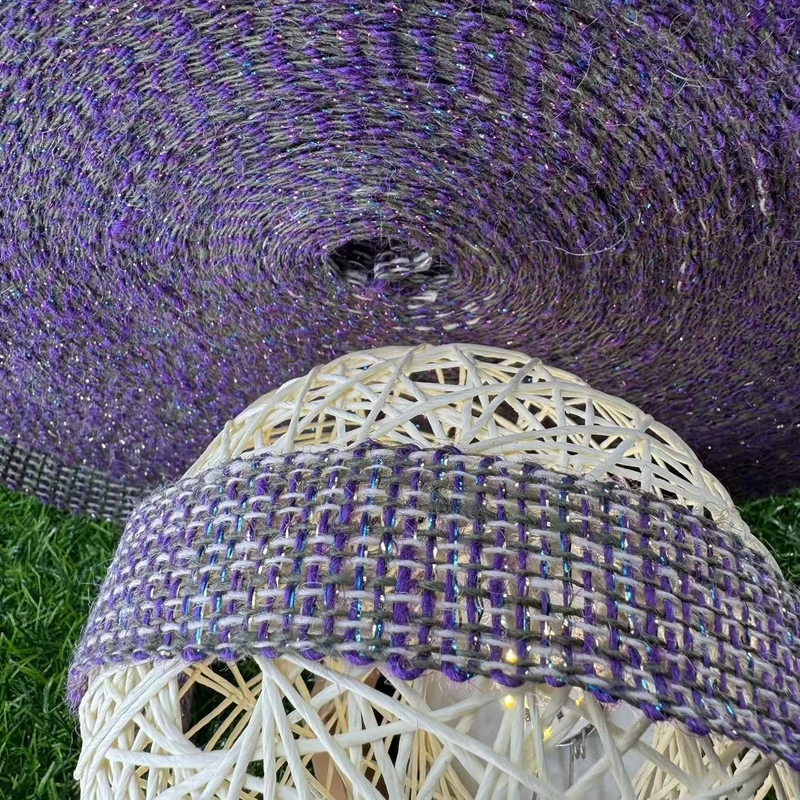 100% de Jute Manual Eco-Friendly DIY Jute Ribbon para presente de aniversário em cor natural pura