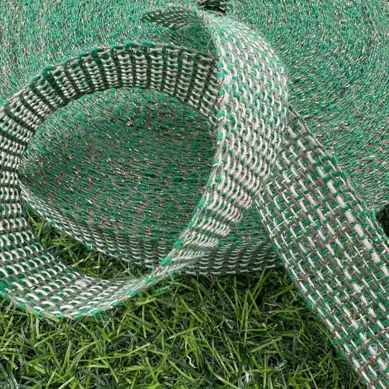 Faixa ecológica de cor de juta para decoração de casa 30 anos de experiência Largura personalizável